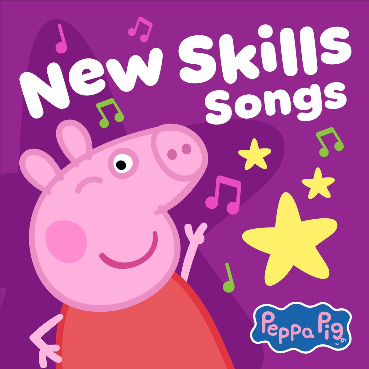 Album cover of Peppa Pig New Skills Songs