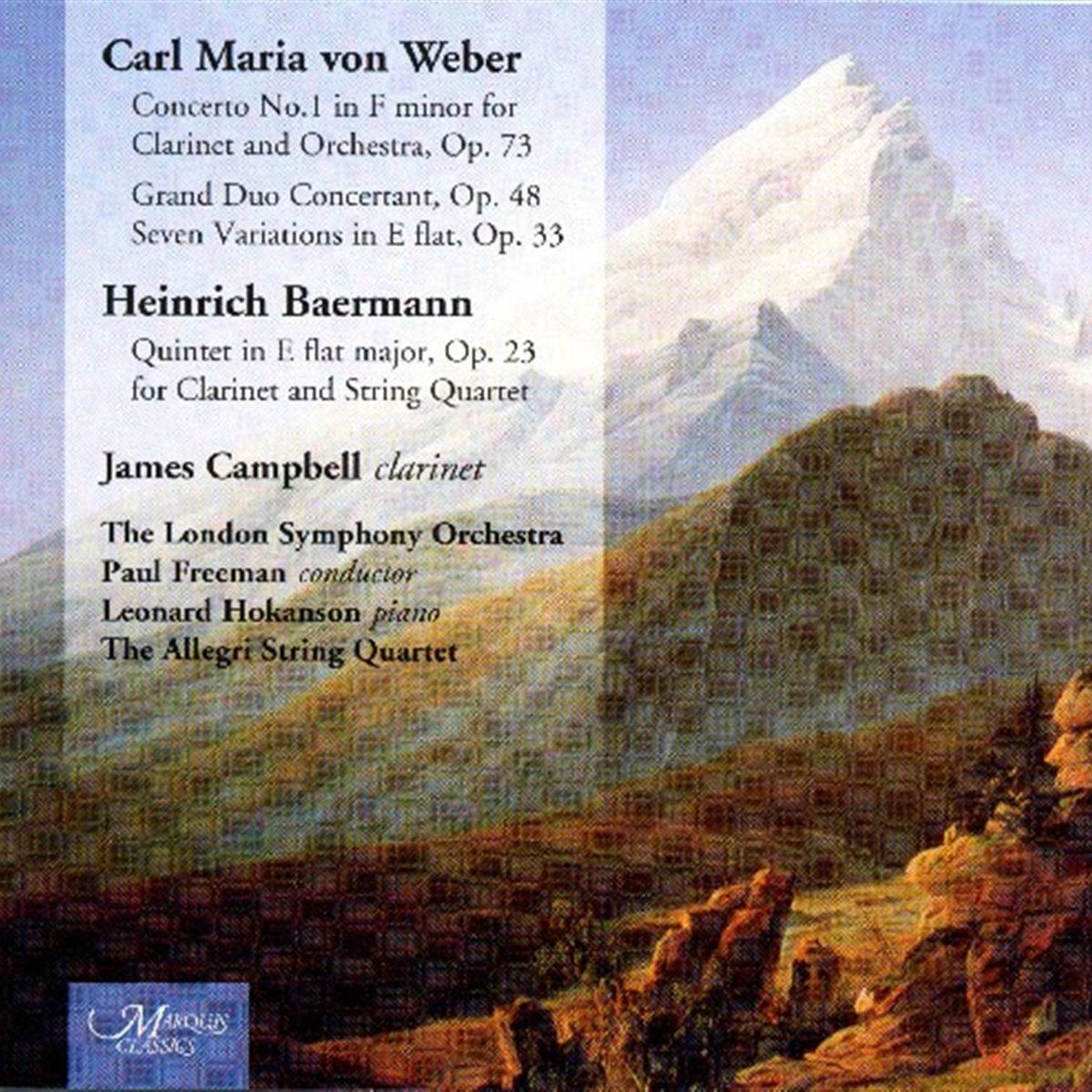 Album cover of Weber & Baermann