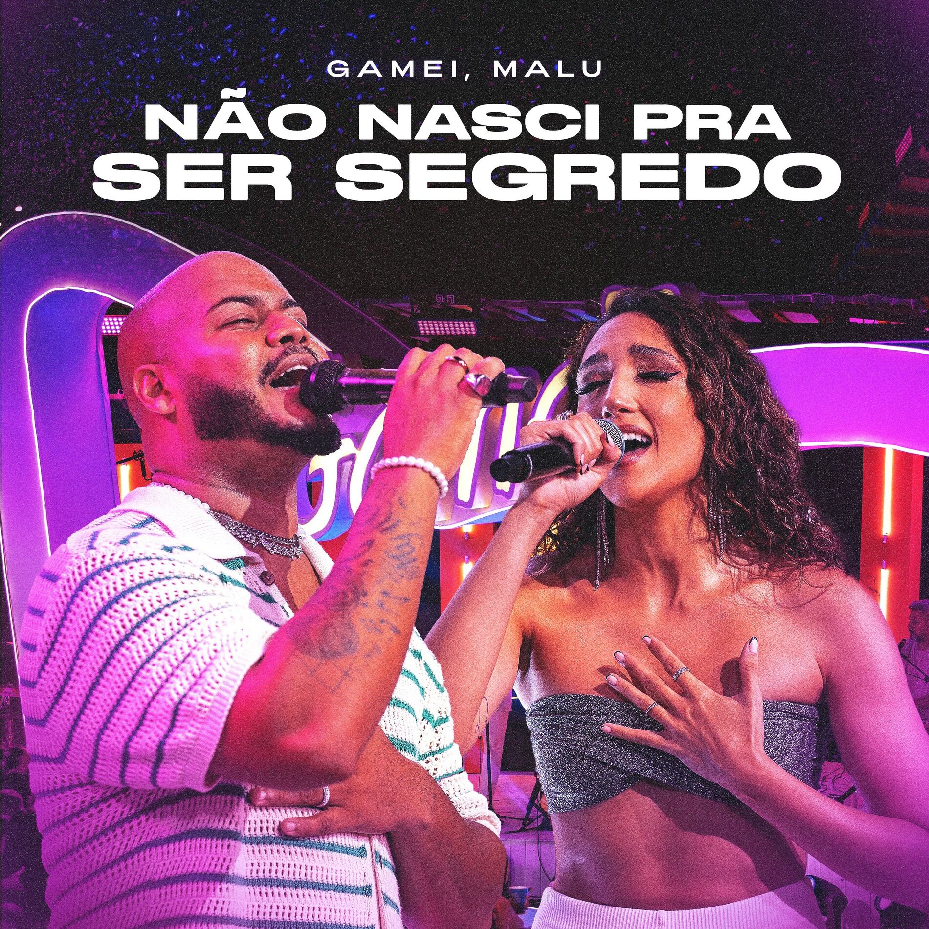 Album cover of Não Nasci Pra Ser Segredo (Ao Vivo)