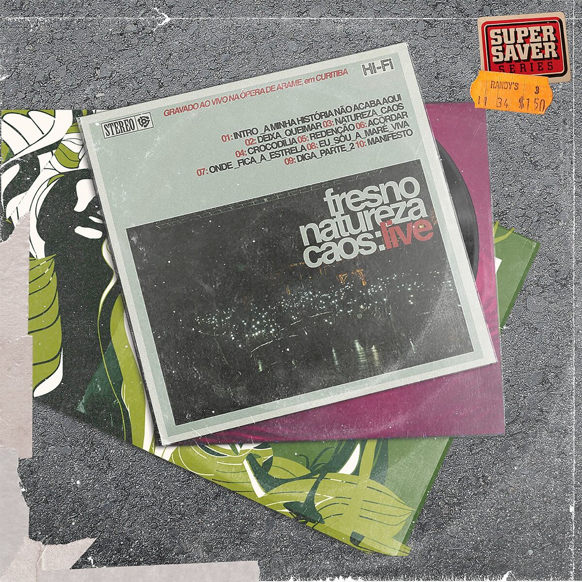 Album cover of NATUREZA CAOS:LIVE