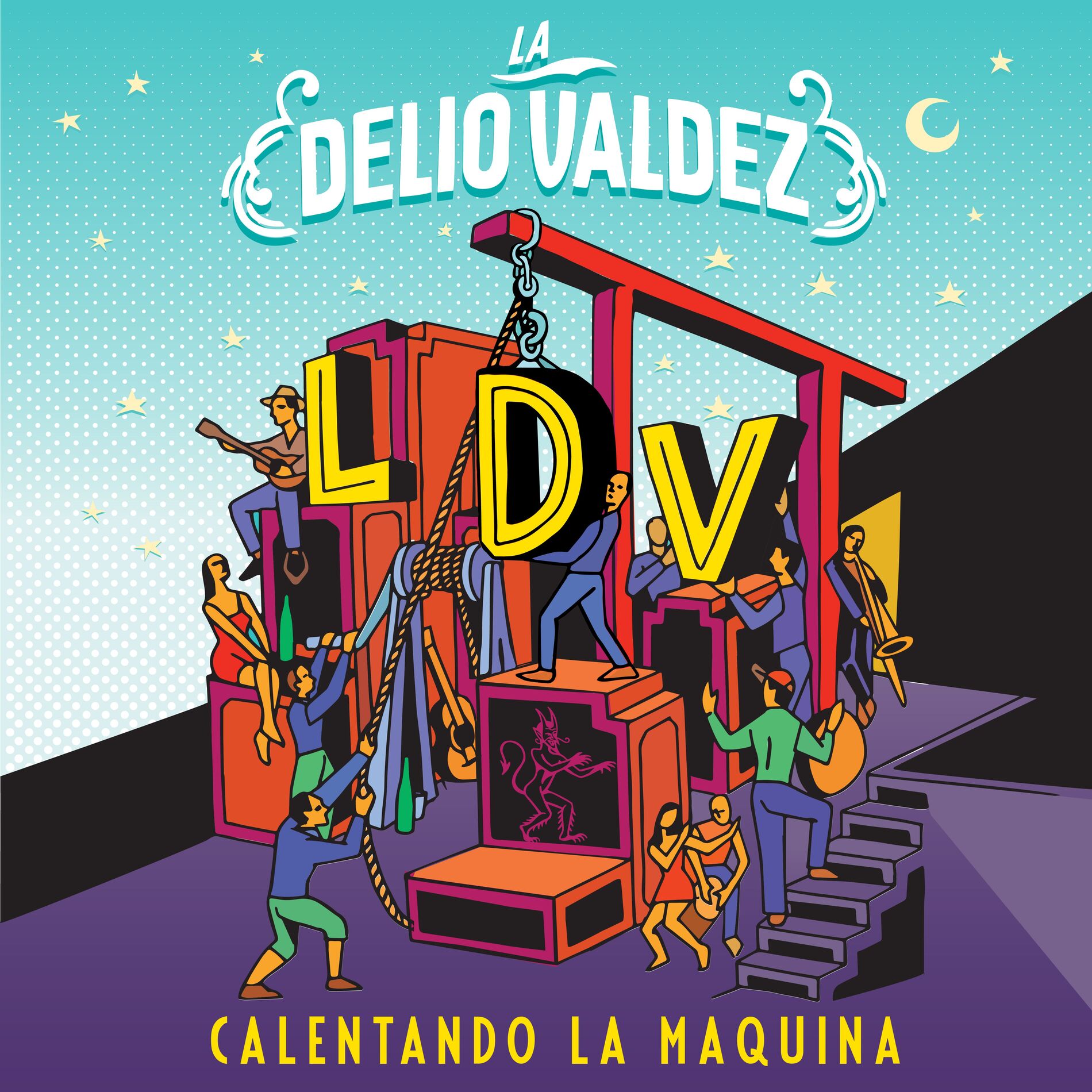 Album cover of Calentando la Máquina