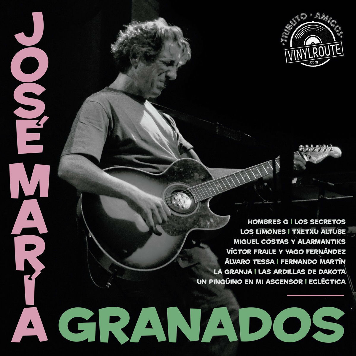 Album cover of Tributo Amigos Vinylroute a José María Granados
