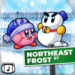Cover of Northeast Frost Street - Kirby and The Forgotten Land Remix