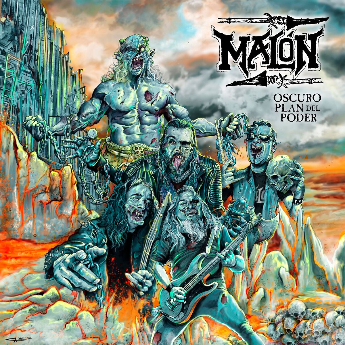 Album cover of Oscuro Plan del Poder