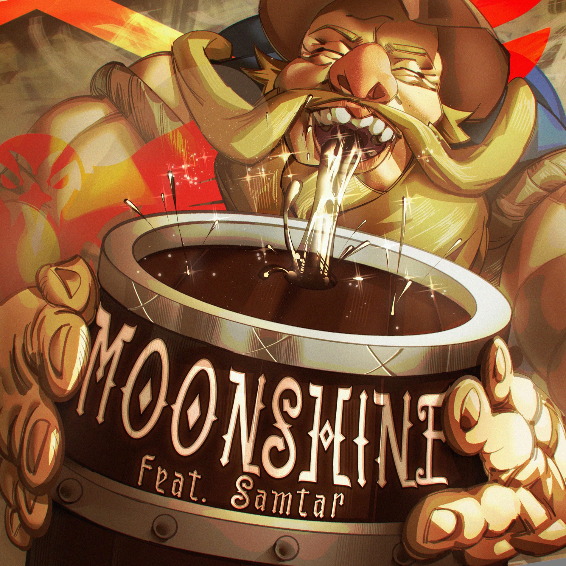 Album cover of MOONSHINE (feat. Samtar)