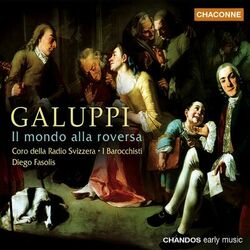 Cover of Galuppi: Il mondo alla roversa (The World Turned Topsy-Turvey)