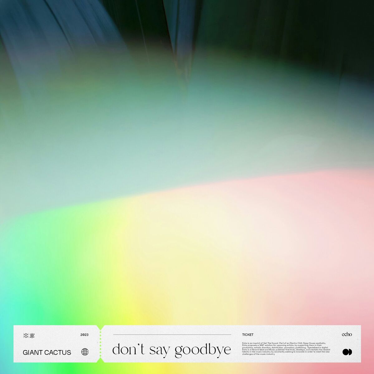 Album cover of don't say goodbye