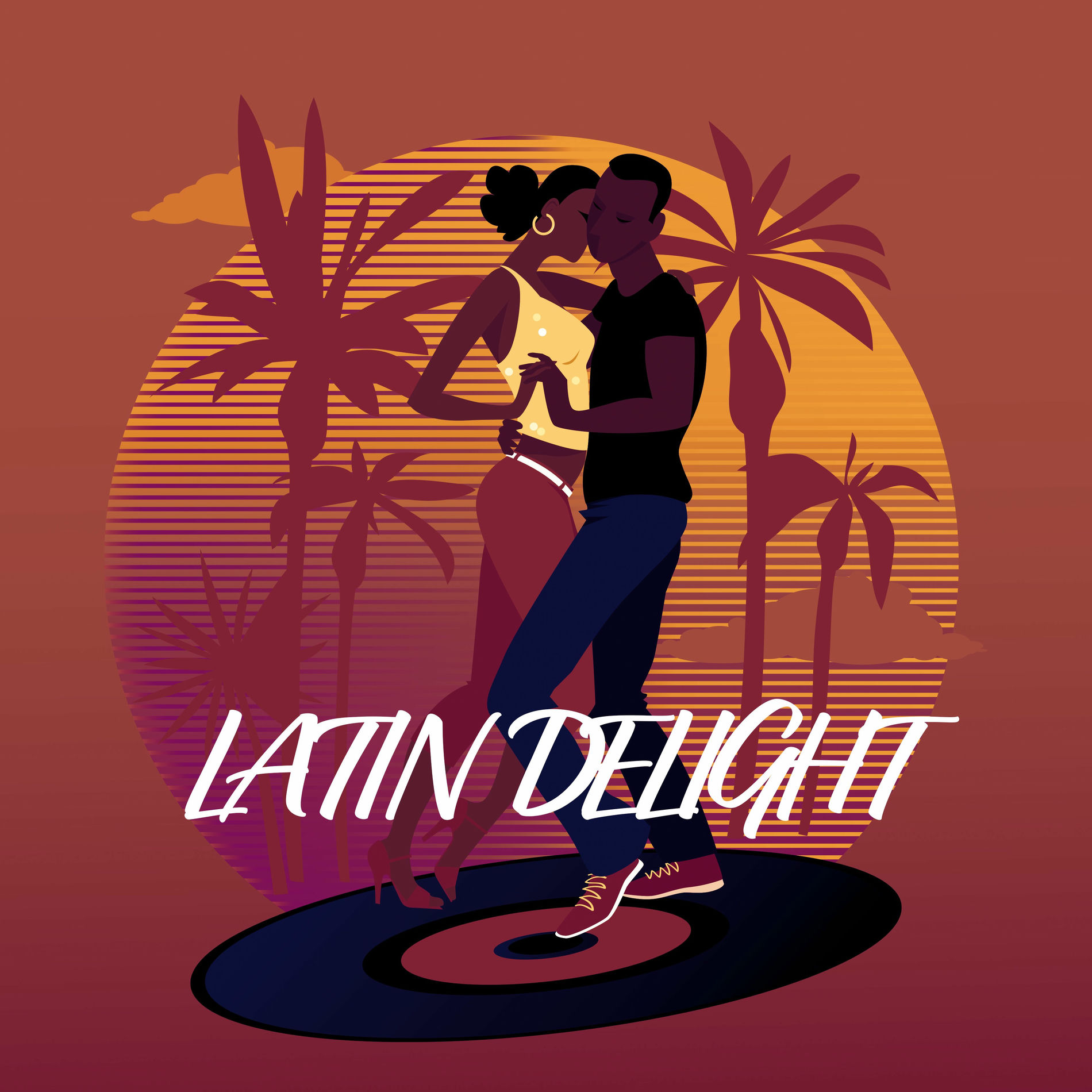 Album cover of Latin Delight: Sunny Chillout Music with Latin Vibe