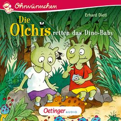 Cover of Die Olchis retten das Dino-Baby