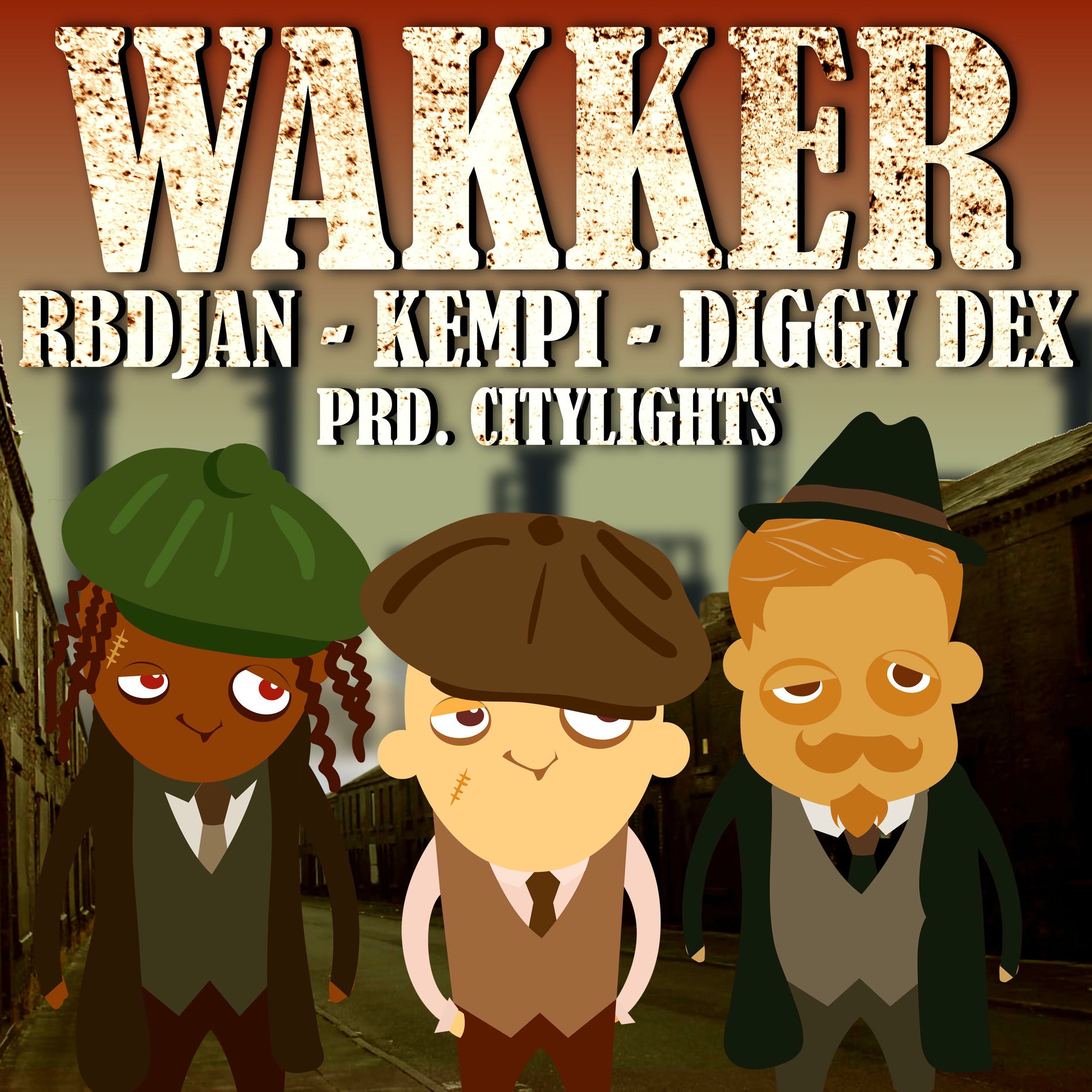 Album cover of Wakker (feat. Kempi & Diggy Dex)