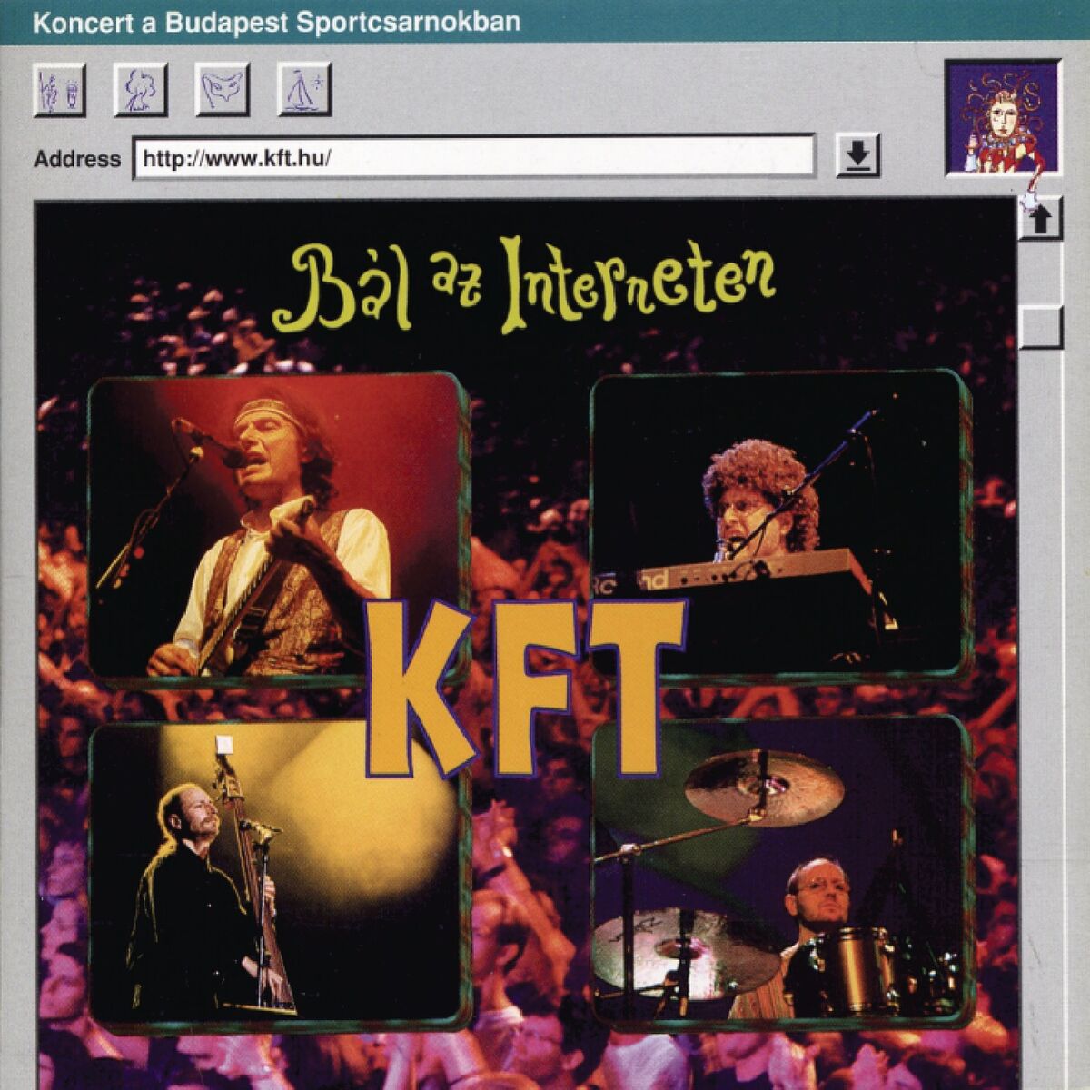 Album cover of Bál az Interneten