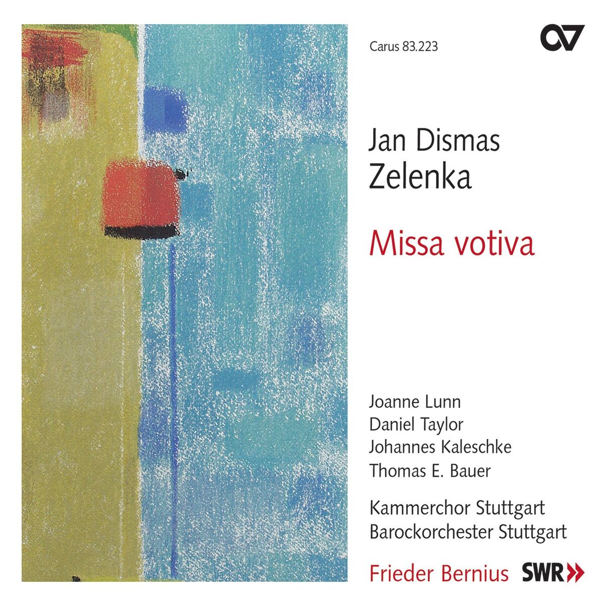 Album cover of Jan Dismas Zelenka: Missa Votiva