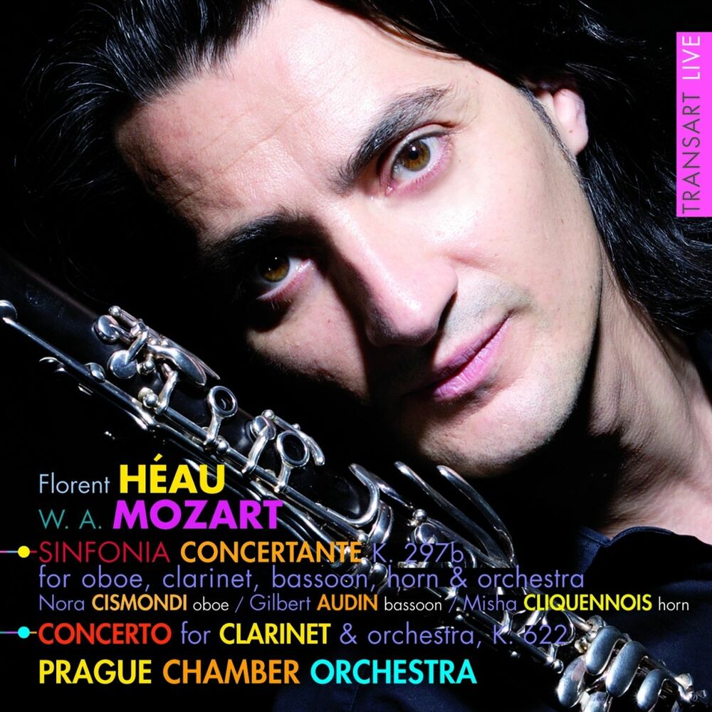 Picture of Mozart : Symphonie Concertante K.297b pour hautbois, clarinette, basson, cor & orchestre - Concerto pour clarinette & orchestre K.