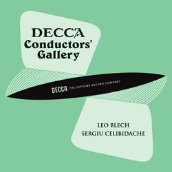 Cover of Conductor's Gallery, Vol. 20: Leo Blech, Sergiu Celibidache