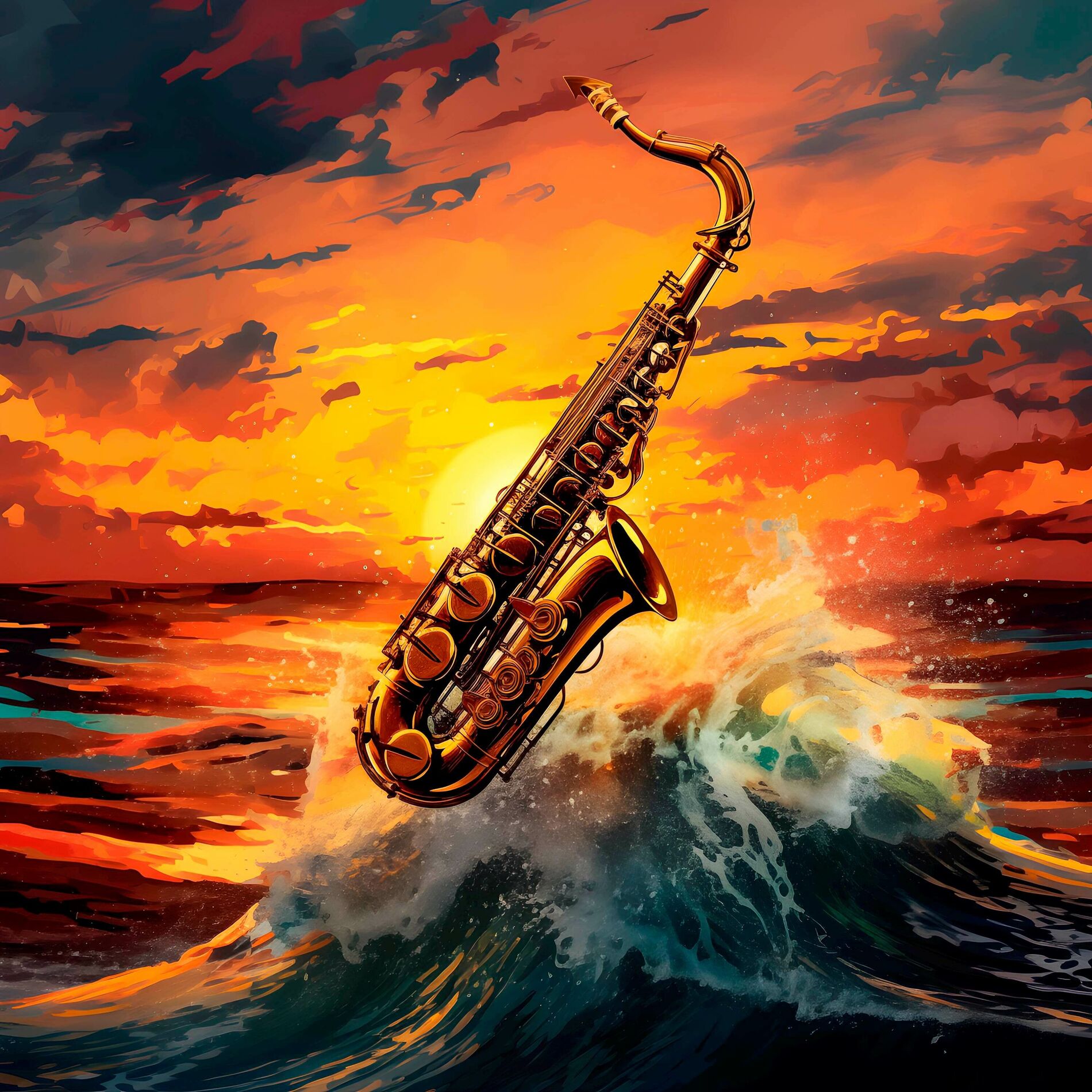 Album cover of Saxophone Covers, Instrumental Vol 8
