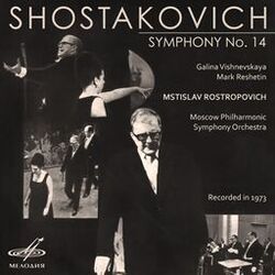 Cover of Shostakovich: Symphony No. 14, Op. 135