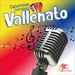 Cover of Canciones Inmortales Vallenato