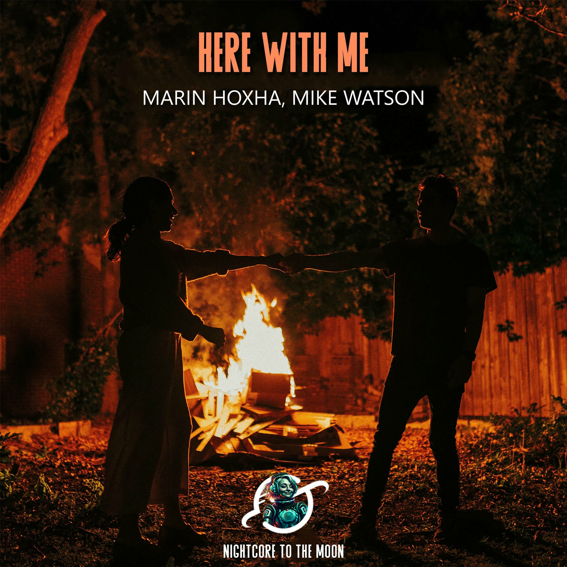Album cover of Here With Me (Nightcore)