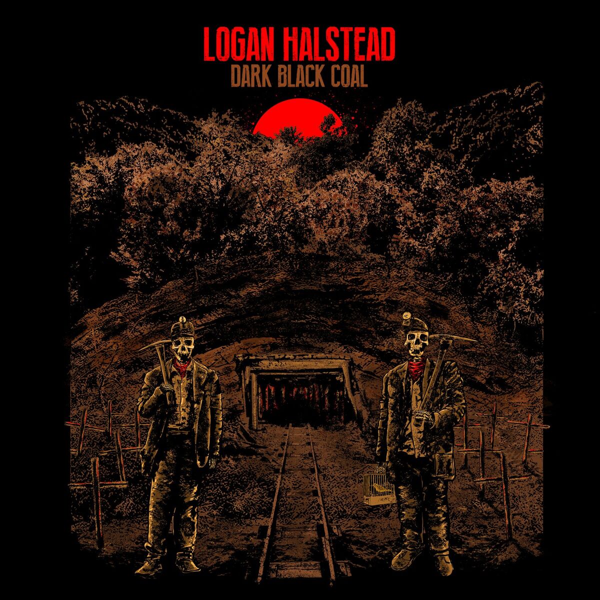 Album cover of Dark Black Coal