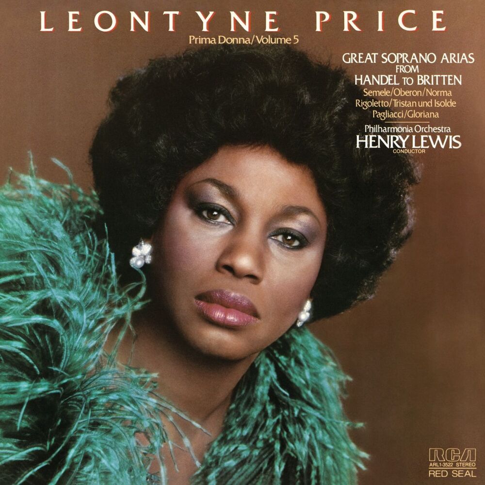 Picture of Leontyne Price - Prima Donna Vol. 5: Great Soprano Arias from Handel to Britten