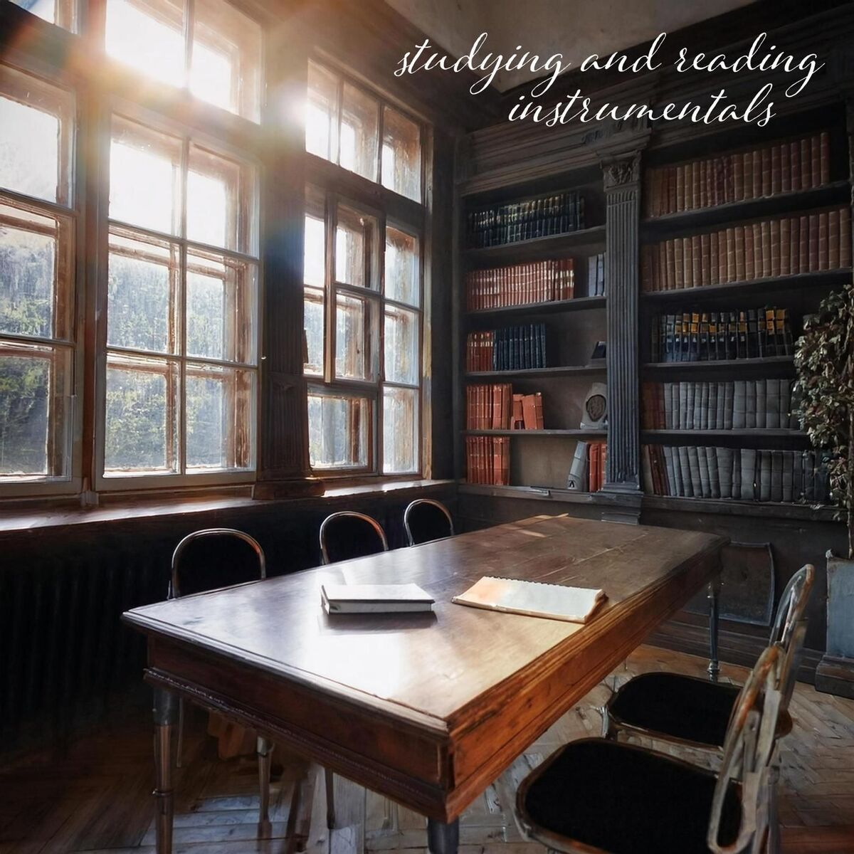 Album cover of studying and reading instrumentals