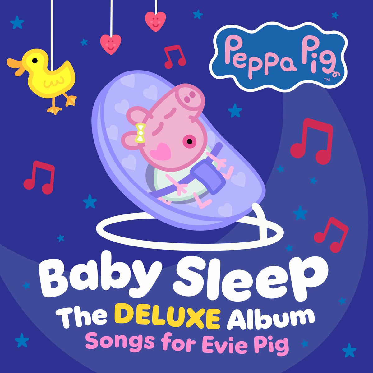 Album cover of Peppa Pig Baby Sleep (Songs for Evie Pig) : The Deluxe Album