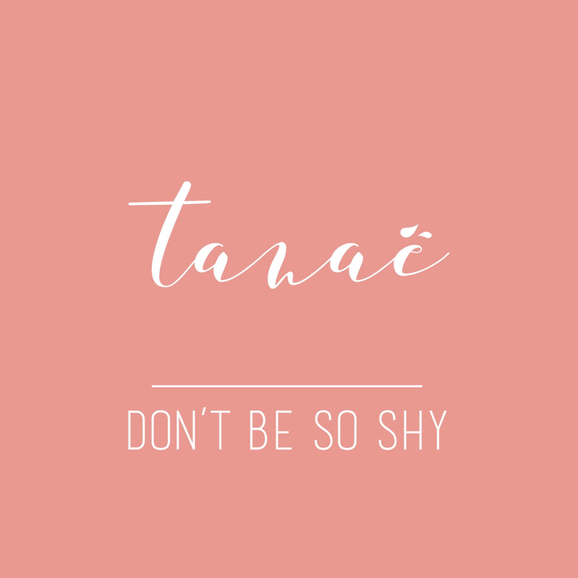 Album cover of Don't Be So Shy