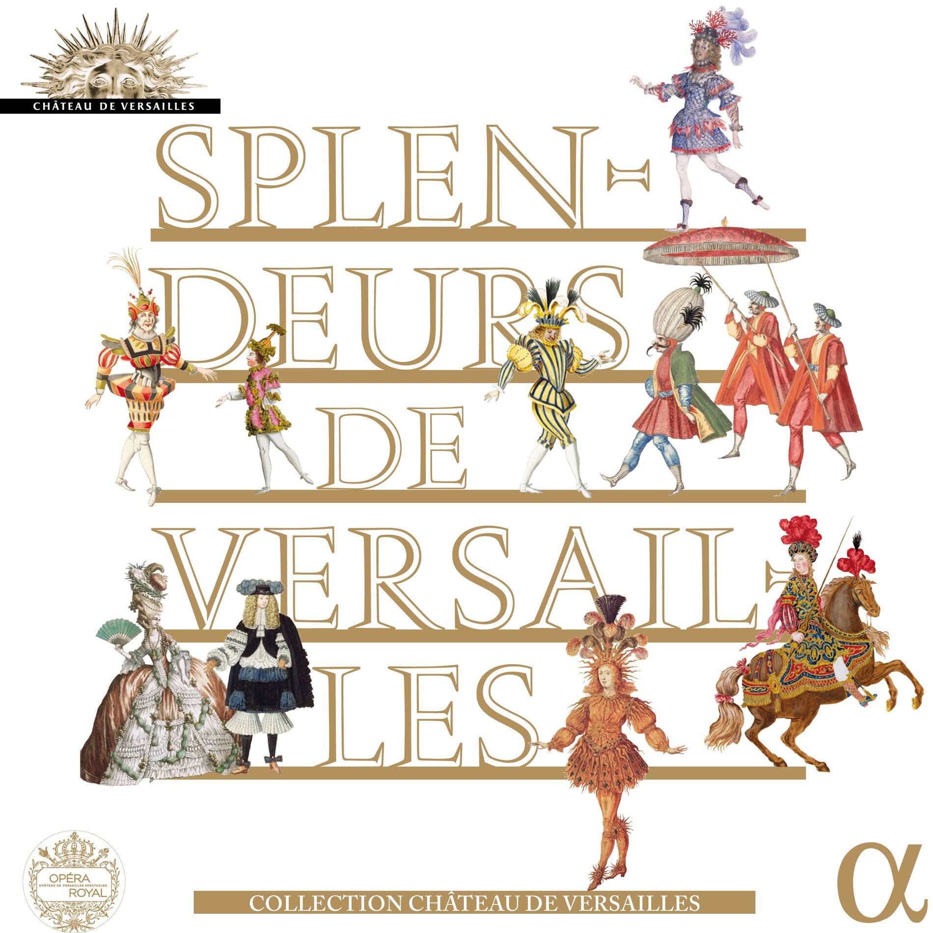 Album cover of Splendeurs de Versailles (Collection Château de Versailles)