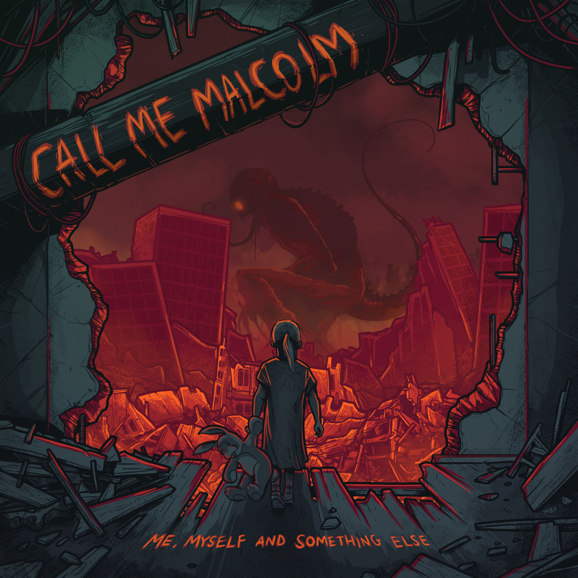 Album cover of Wake Up, The Monster Said