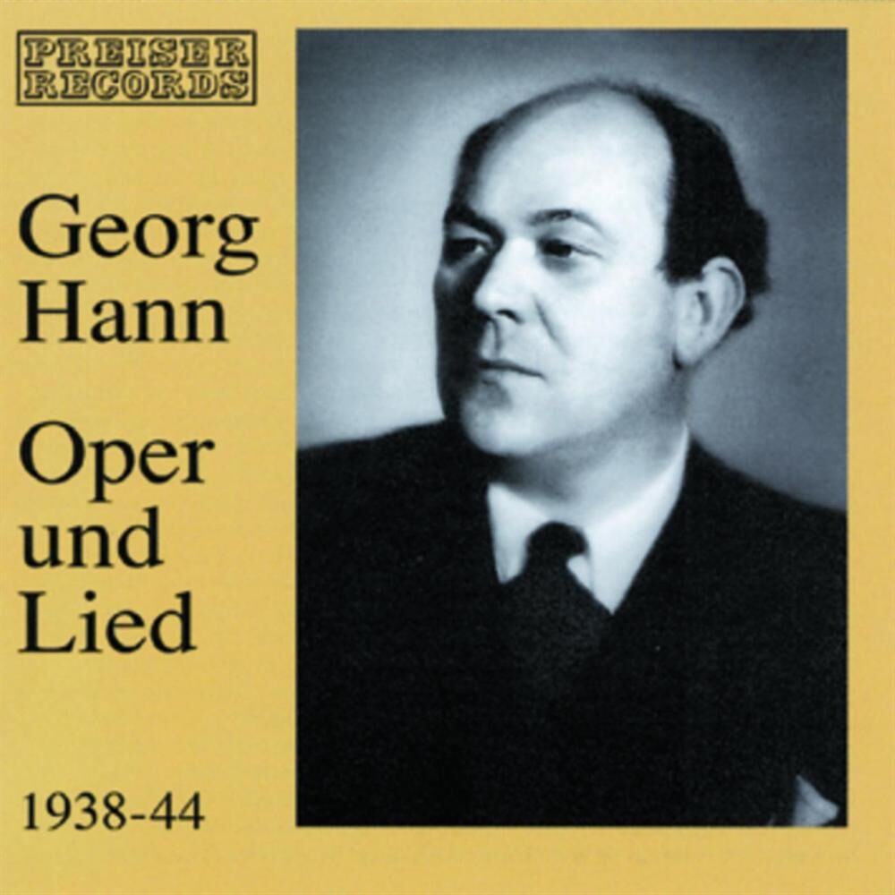 Picture of Georg Hann - Oper und Lied