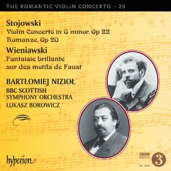 Cover of Stojowski & Wieniawski: Violin Concertos (Hyperion Romantic Violin Concerto 20)