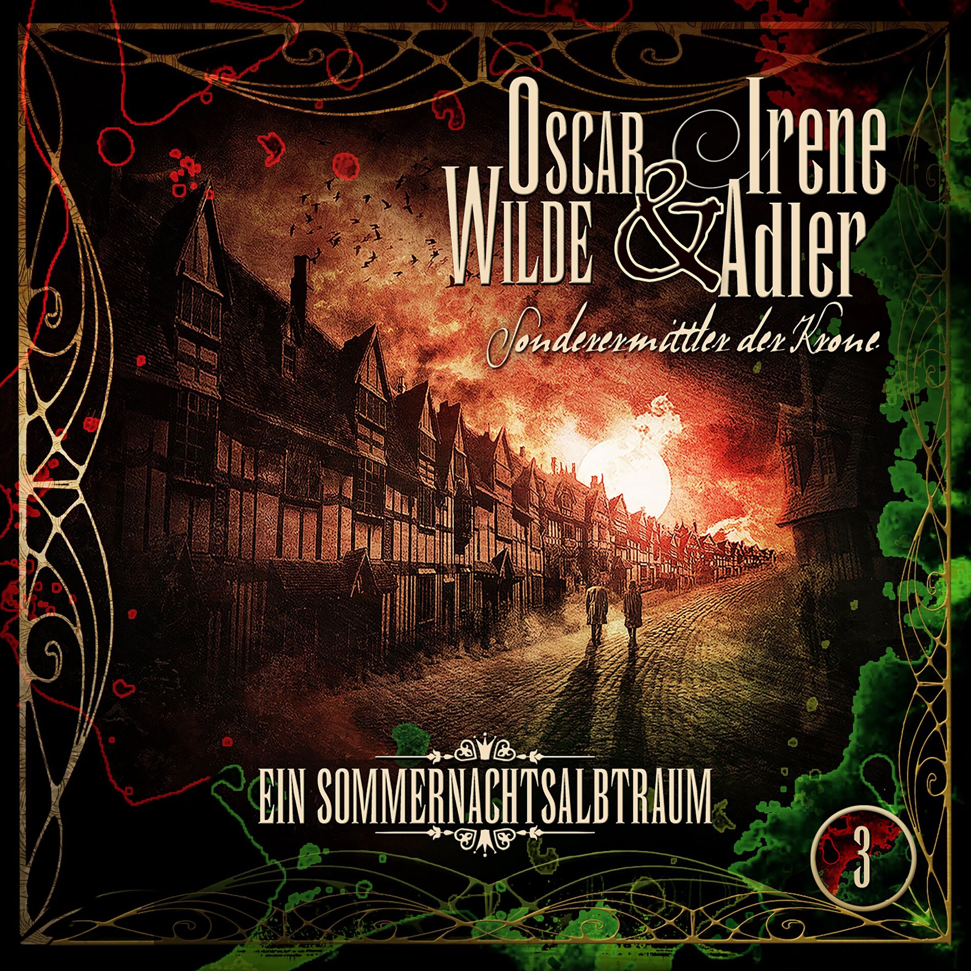 Album cover of Oscar Wilde & Irene Adler, Folge 3: Ein Sommernachtsalbtraum