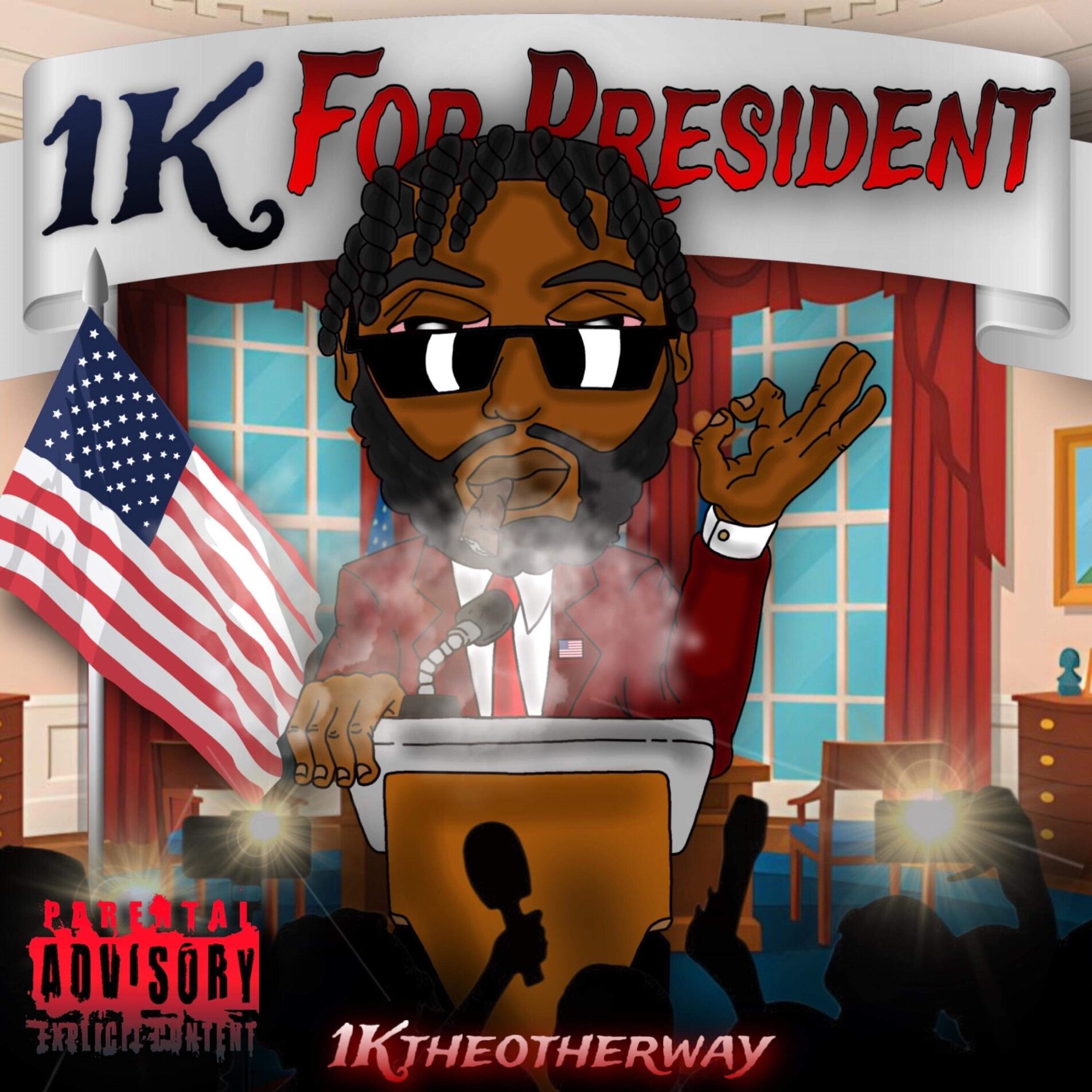 Album cover of 1K For President