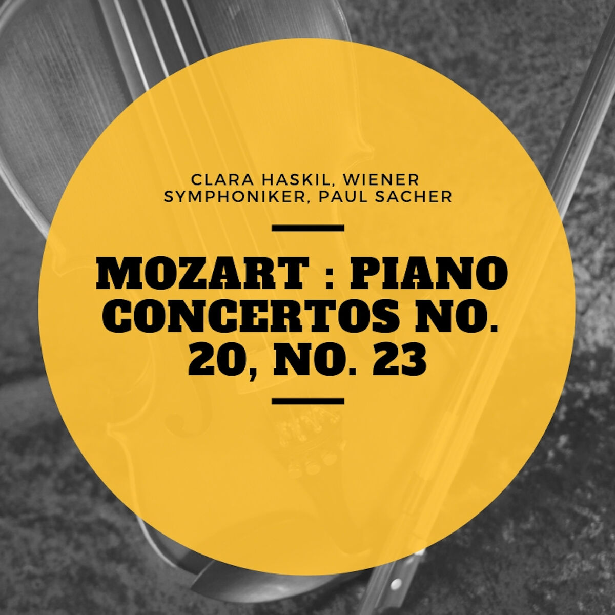 Album cover of Mozart : Piano Concertos No. 20, No. 23