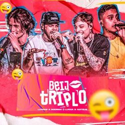 Cover of Beijo Triplo (Ao Vivo)