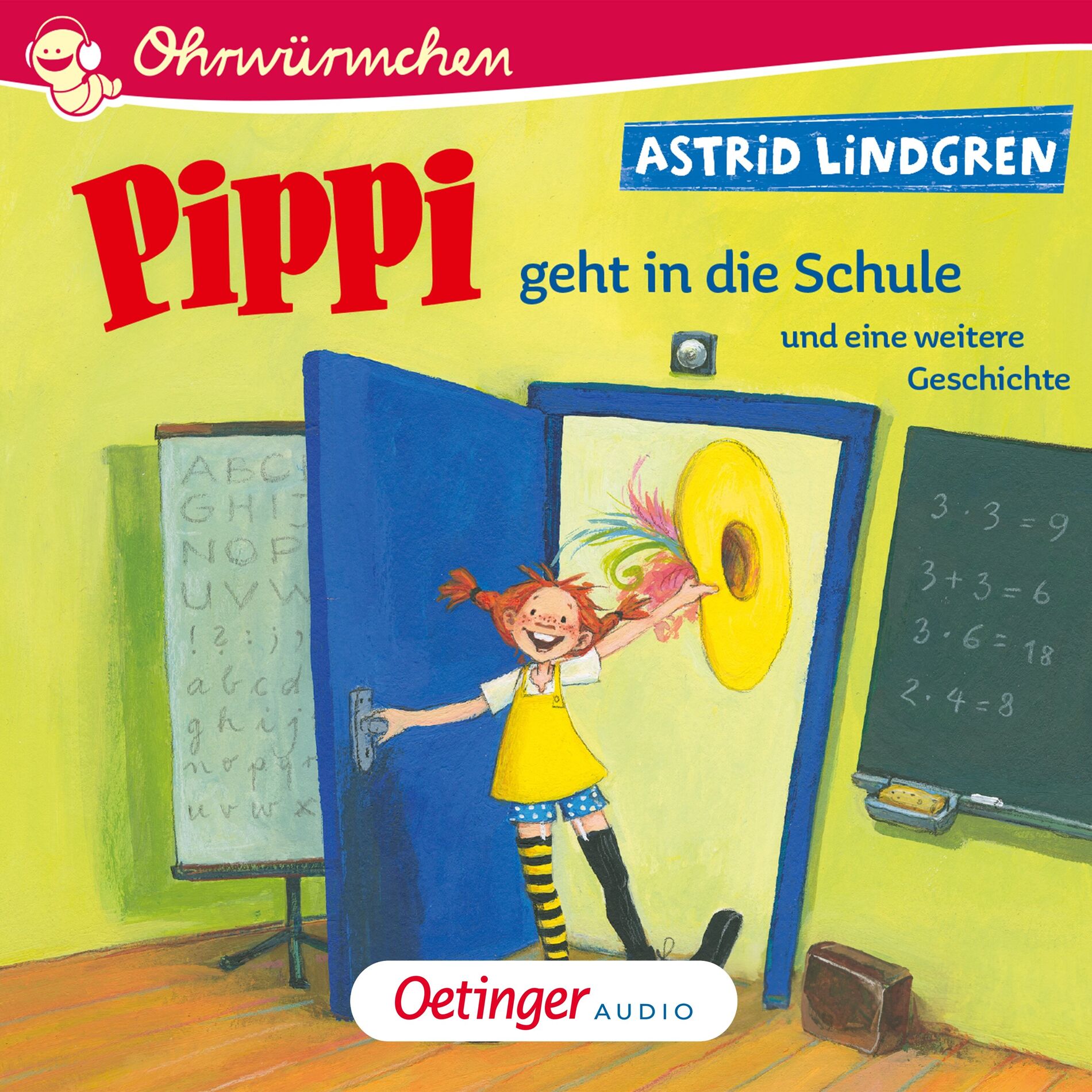 Album cover of Pippi geht in die Schule und eine weitere Geschichte