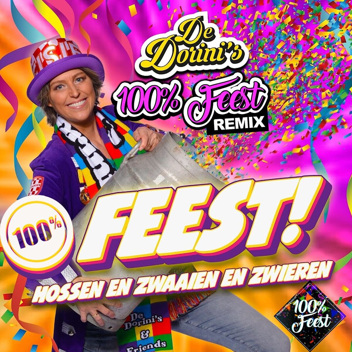 Album cover of Feest! (100% Feest Remix)