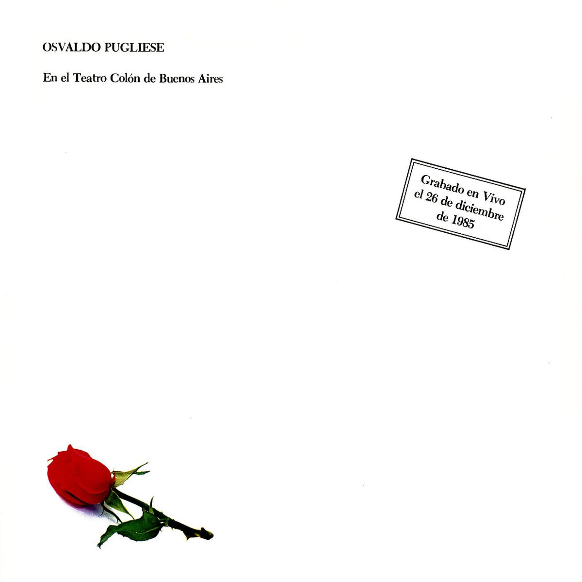 Album cover of A Evaristo Carriego