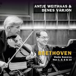 Cover of Beethoven: Violin Sonatas Nos. 1, 5, 6 & 10