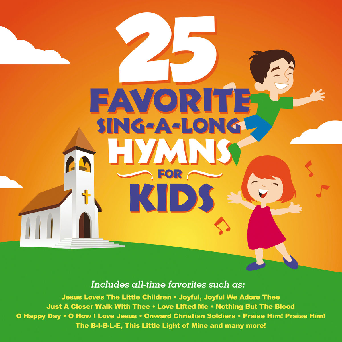 Album cover of 25 Favorite Sing-A-Long Hymns For Kids