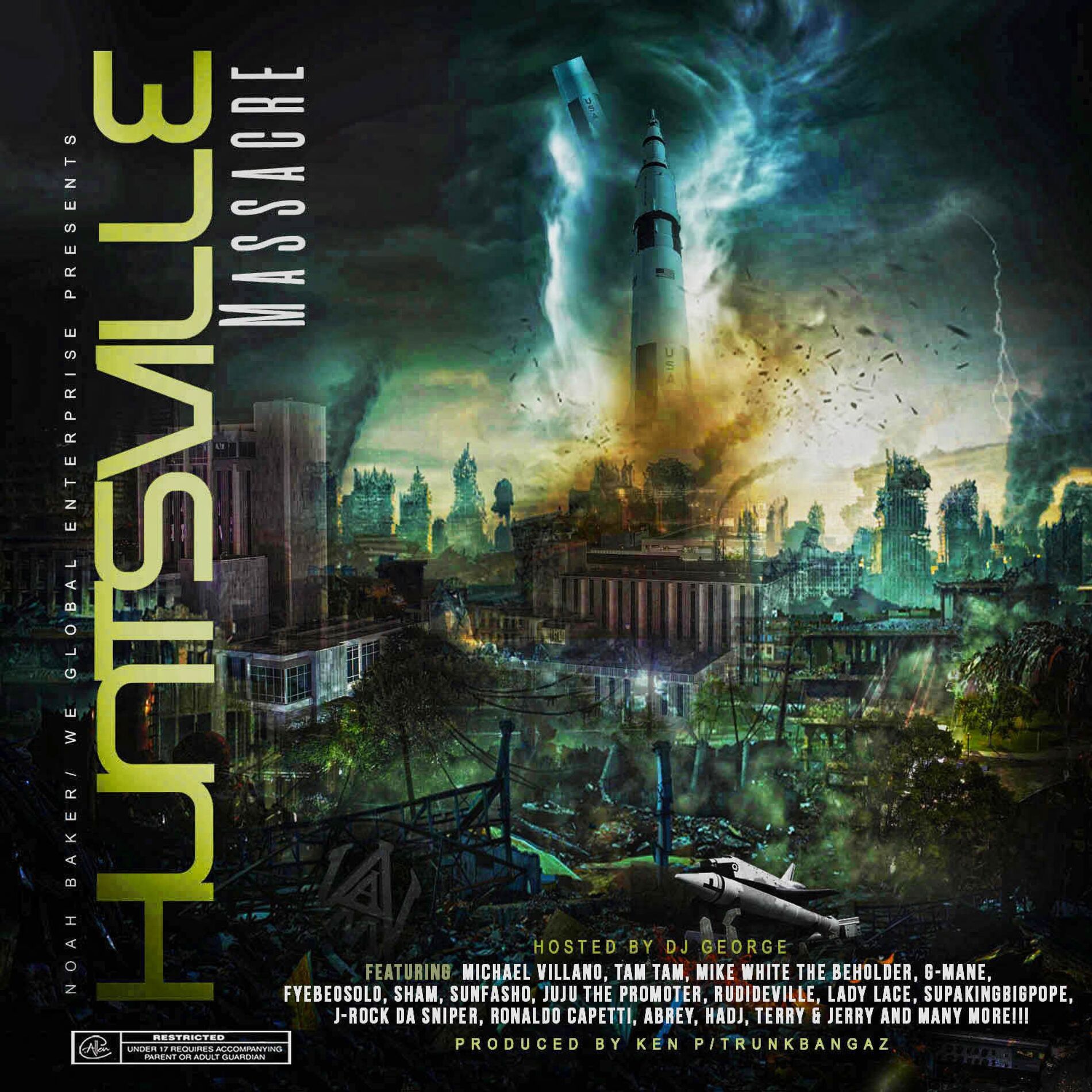 Album cover of Huntsville Massacre (feat. King George, Michael Villano, Mike White the Beholder, G-Mane, Sunfasho, Sham, J-Rock Da Sniper, Fyebeo