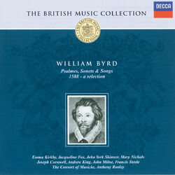 Cover of Byrd: Psalmes. Sonets and Songs of Sadnes and Pietie