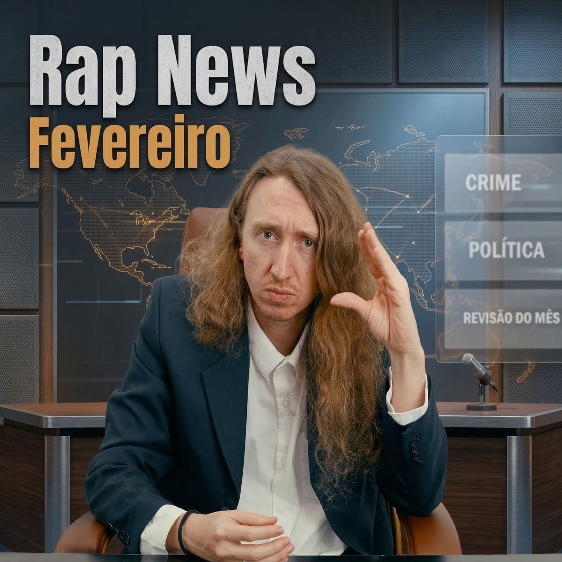 Album cover of Rap News: Fevereiro
