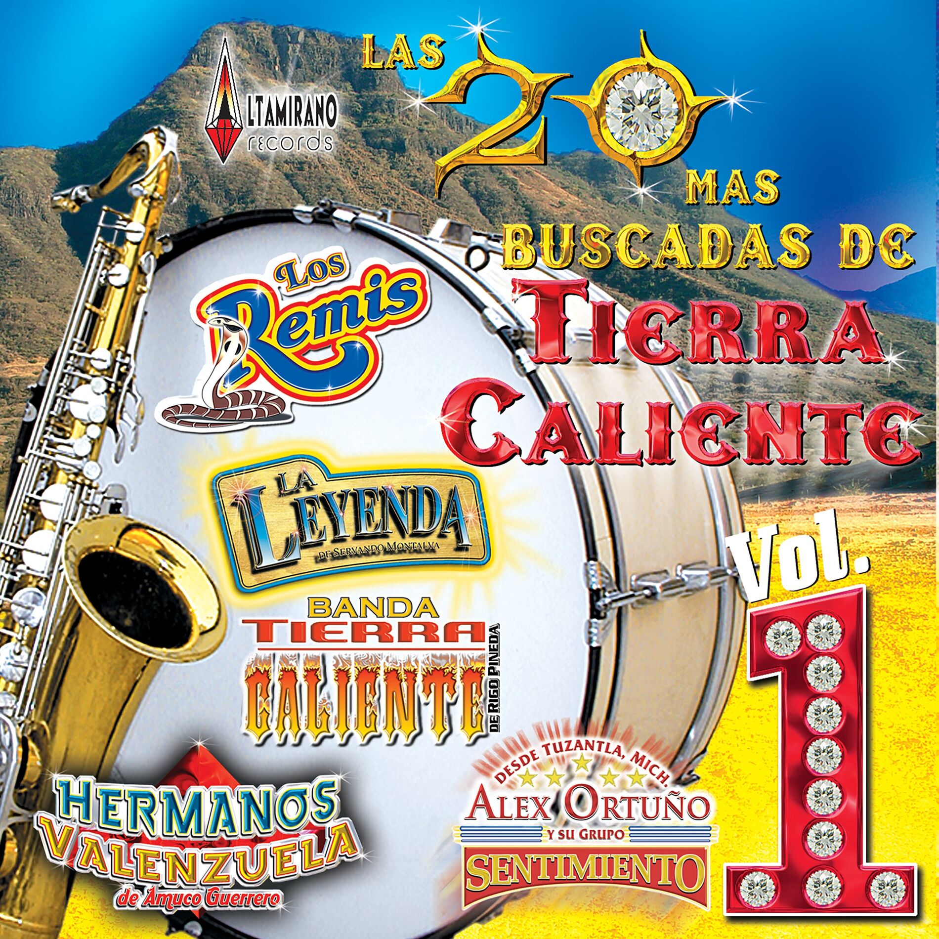 Album cover of 20 Mas buscadas de Tierra Caliente Vol.#1