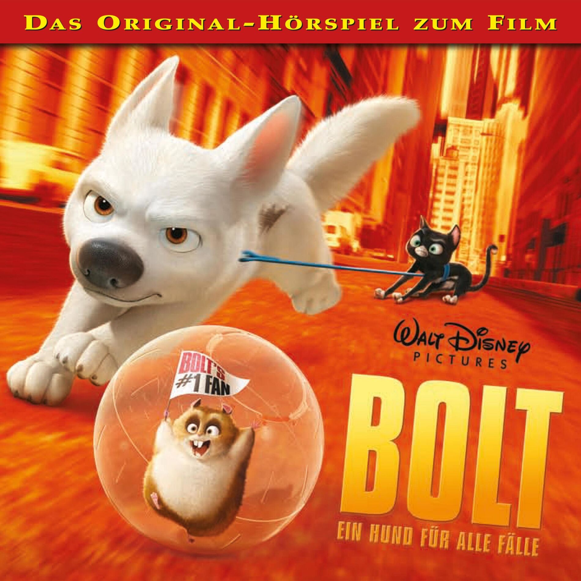 Album cover of Bolt - Ein Hund für alle Fälle (Hörspiel zum Disney Film)