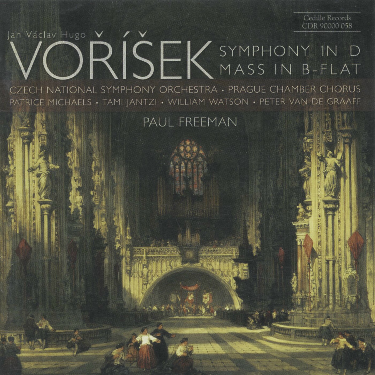 Album cover of Vorisek: Symphony in D Major / Mass in B-Flat Major