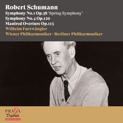 Cover of Robert Schumann: Symphonies Nos. 1 & 4, Manfred Overture