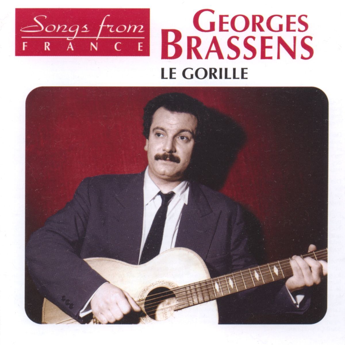 Album picture of Georges Brassens : Le gorille (Songs from France)