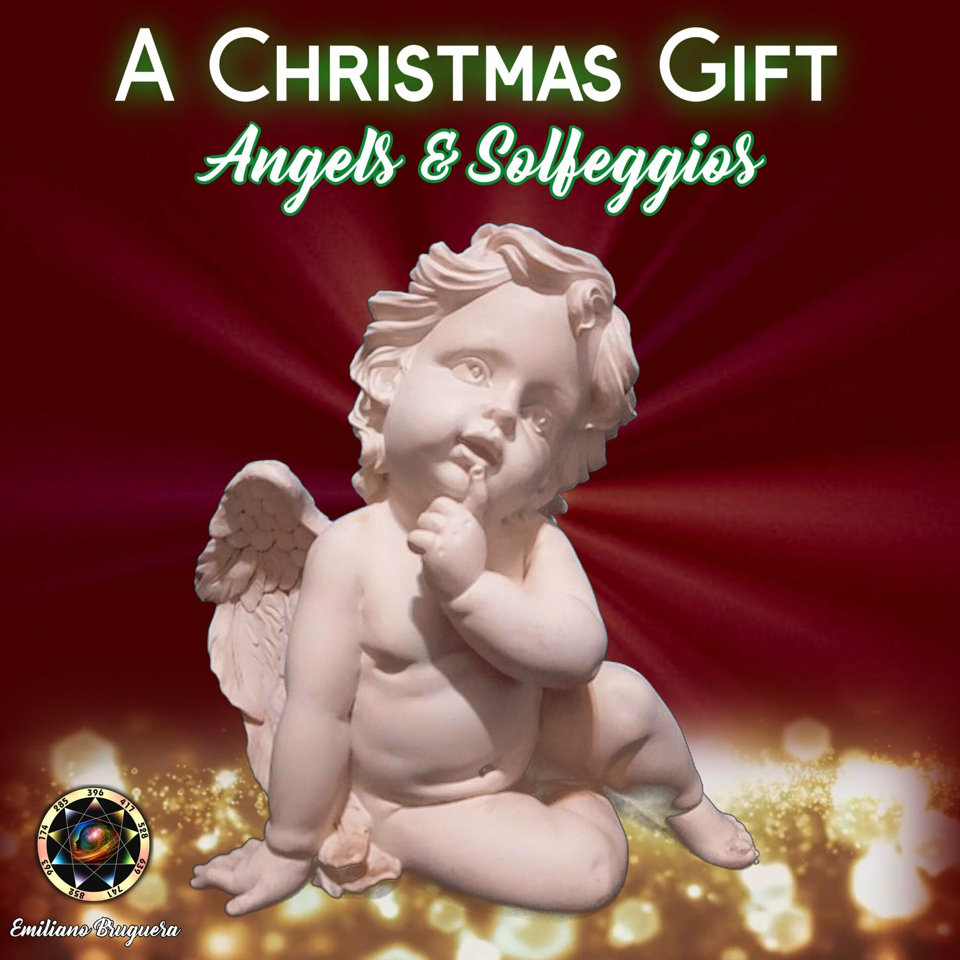 Album cover of A Christmas Gift Angels & Solfeggios