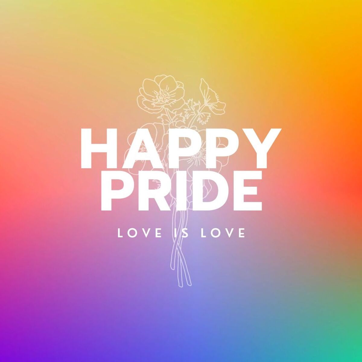 Album cover of Happy Pride: Love Is Love